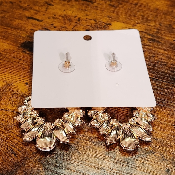 Blue Chandelier Earrings - Picture 3 of 5